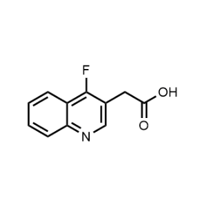 2-(4-Fluoroquinolin-3-yl)acetic acid|CS-1370307