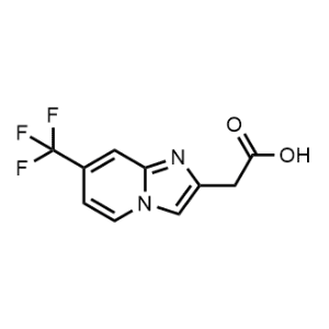2-(7-(Trifluoromethyl)imidazo[1,2-a]pyridin-2-yl)acetic acid|CS-1370310