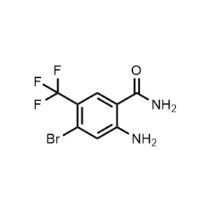 2-Amino-4-bromo-5-(trifluoromethyl)benzamide|CS-1370315