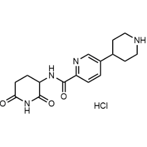 N-(2,6-Dioxopiperidin-3-yl)-5-(piperidin-4-yl)picolinamide hydrochloride|CS-1370323