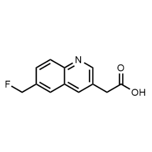 2-(6-(Fluoromethyl)quinolin-3-yl)acetic acid|CS-1370328