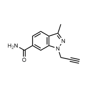 3-Methyl-1-(prop-2-yn-1-yl)-1H-indazole-6-carboxamide|CS-1370455