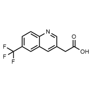 2-(6-(Trifluoromethyl)quinolin-3-yl)acetic acid|CS-1370461