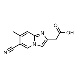 2-(6-Cyano-7-methylimidazo[1,2-a]pyridin-2-yl)acetic acid|CS-1370463