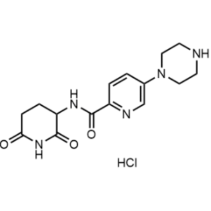 N-(2,6-Dioxopiperidin-3-yl)-5-(piperazin-1-yl)picolinamide hydrochloride|CS-1370467