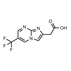 2-(6-(Trifluoromethyl)imidazo[1,2-a]pyrimidin-2-yl)acetic acid|CS-1370469