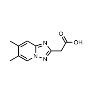 2-(6,7-Dimethyl-[1,2,4]triazolo[1,5-a]pyridin-2-yl)acetic acid|CS-1370470