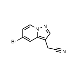 2-(5-Bromopyrazolo[1,5-a]pyridin-3-yl)acetonitrile|CS-1370482