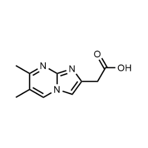2-(6,7-Dimethylimidazo[1,2-a]pyrimidin-2-yl)acetic acid|CS-1370491