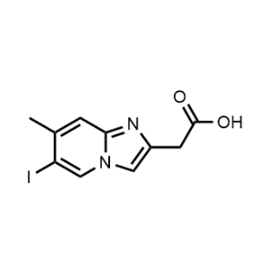 2-(6-Iodo-7-methylimidazo[1,2-a]pyridin-2-yl)acetic acid|CS-1370492