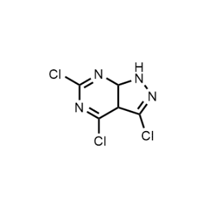 3,4,6-Trichloro-3a,7a-dihydro-1H-pyrazolo[3,4-d]pyrimidine|CS-1370521