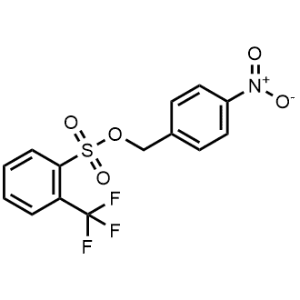 4-Nitrobenzyl 2-(trifluoromethyl)benzenesulfonate|CS-1370529