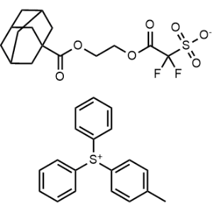 Diphenyl(p-tolyl)sulfonium 2-(2-((adamantane-1-carbonyl)oxy)ethoxy)-1,1-difluoro-2-oxoethane-1-sulfonate|CS-1370536