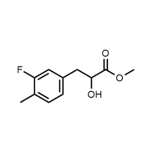 Methyl 3-(3-fluoro-4-methylphenyl)-2-hydroxypropanoate|CS-1370556