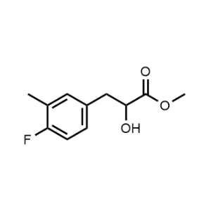 Methyl 3-(4-fluoro-3-methylphenyl)-2-hydroxypropanoate|CS-1370559