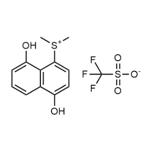 (4,8-Dihydroxynaphthalen-1-yl)dimethylsulfonium trifluoromethanesulfonate|CS-1370584