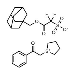 1-(2-Oxo-2-phenylethyl)tetrahydro-1H-thiophen-1-ium 2-(adamantan-1-ylmethoxy)-1,1-difluoro-2-oxoethane-1-sulfonate|CS-1370590