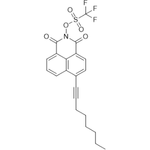 6-(Oct-1-yn-1-yl)-1,3-dioxo-1H-benzo[de]isoquinolin-2(3H)-yl trifluoromethanesulfonate|CS-1370596