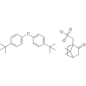 Bis(4-(tert-butyl)phenyl)iodonium (7,7-dimethyl-2-oxobicyclo[2.2.1]heptan-1-yl)methanesulfonate|CS-1370597