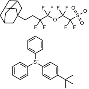 (4-(tert-Butyl)phenyl)diphenylsulfonium 2-(4-(adamantan-1-yl)-1,1,2,2-tetrafluorobutoxy)-1,1,2,2-tetrafluoroethane-1-sulfonate|CS-1370599