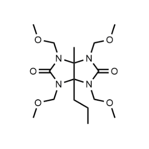 1,3,4,6-Tetrakis(methoxymethyl)-3a-methyl-6a-propyltetrahydroimidazo[4,5-d]imidazole-2,5(1H,3H)-dione|CS-1370612