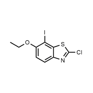 2-Chloro-6-ethoxy-7-iodobenzo[d]thiazole|CS-1370625