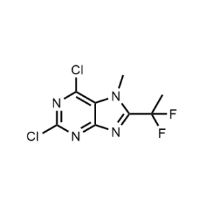 2,6-Dichloro-8-(1,1-difluoroethyl)-7-methyl-7H-purine|CS-1370648