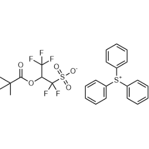 Triphenylsulfonium 1,1,3,3,3-pentafluoro-2-(pivaloyloxy)propane-1-sulfonate|CS-1370757