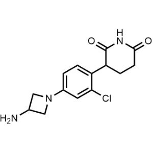 3-(4-(3-Aminoazetidin-1-yl)-2-chlorophenyl)piperidine-2,6-dione|CS-1371211