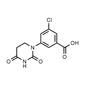 3-Chloro-5-(2,4-dioxotetrahydropyrimidin-1(2H)-yl)benzoic acid|CS-1371220