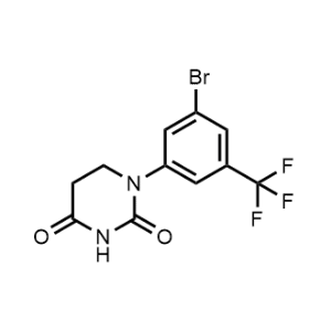 1-(3-Bromo-5-(trifluoromethyl)phenyl)dihydropyrimidine-2,4(1H,3H)-dione|CS-1371225