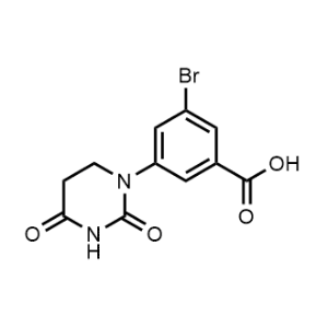 3-Bromo-5-(2,4-dioxotetrahydropyrimidin-1(2H)-yl)benzoic acid|CS-1371228