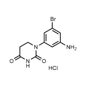 1-(3-Amino-5-bromophenyl)dihydropyrimidine-2,4(1H,3H)-dione hydrochloride|CS-1371229