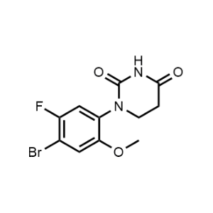 1-(4-Bromo-5-fluoro-2-methoxyphenyl)dihydropyrimidine-2,4(1H,3H)-dione|CS-1371230