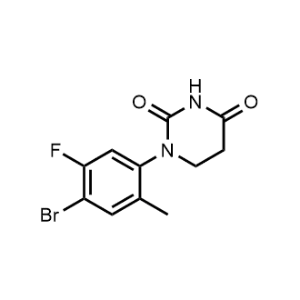 1-(4-Bromo-5-fluoro-2-methylphenyl)dihydropyrimidine-2,4(1H,3H)-dione|CS-1371231
