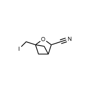 1-(Iodomethyl)-2-oxabicyclo[2.1.1]hexane-3-carbonitrile|CS-1371242