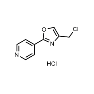 4-(Chloromethyl)-2-(pyridin-4-yl)oxazole hydrochloride|CS-1371248