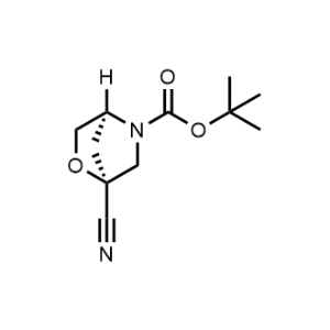 tert-Butyl (1S,4S)-1-cyano-2-oxa-5-azabicyclo[2.2.1]heptane-5-carboxylate|CS-1371251