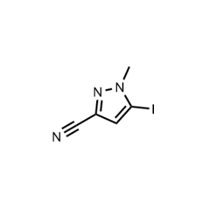 5-Iodo-1-methyl-1H-pyrazole-3-carbonitrile|CS-1371253