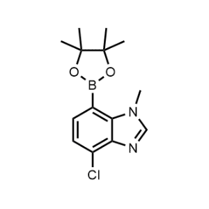 4-Chloro-1-methyl-7-(4,4,5,5-tetramethyl-1,3,2-dioxaborolan-2-yl)-1H-benzo[d]imidazole|CS-1371281