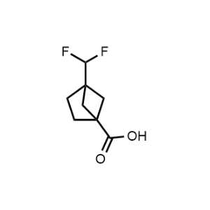 4-(Difluoromethyl)bicyclo[2.1.1]hexane-1-carboxylic acid|CS-1371304