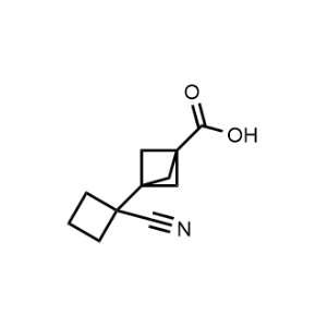 3-(1-Cyanocyclobutyl)bicyclo[1.1.1]pentane-1-carboxylic acid|CS-1371307