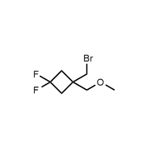 1-(Bromomethyl)-3,3-difluoro-1-(methoxymethyl)cyclobutane|CS-1371312