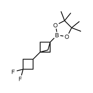 2-(3-(3,3-Difluorocyclobutyl)bicyclo[1.1.1]pentan-1-yl)-4,4,5,5-tetramethyl-1,3,2-dioxaborolane|CS-1371315
