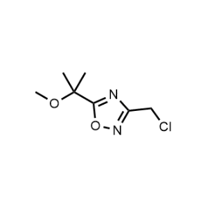 3-(Chloromethyl)-5-(2-methoxypropan-2-yl)-1,2,4-oxadiazole|CS-1371319
