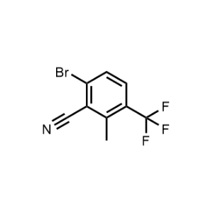 6-Bromo-2-methyl-3-(trifluoromethyl)benzonitrile|CS-1371326