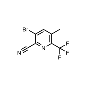 3-Bromo-5-methyl-6-(trifluoromethyl)picolinonitrile|CS-1371328