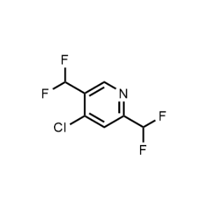 4-Chloro-2,5-bis(difluoromethyl)pyridine|CS-1371342