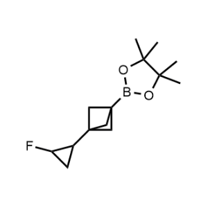 2-(3-(2-Fluorocyclopropyl)bicyclo[1.1.1]pentan-1-yl)-4,4,5,5-tetramethyl-1,3,2-dioxaborolane|CS-1371347