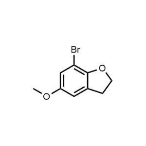 7-Bromo-5-methoxy-2,3-dihydrobenzofuran|CS-1371349